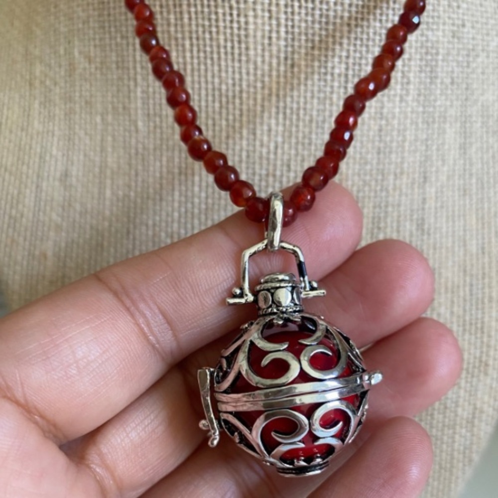 Harmony Ball Necklace, Angel Callers, Archangel Uriel